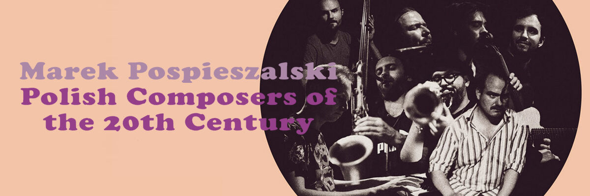 Okładka płyty Marka Pospieszalskiego ze zdjęciem muzyków z instrumentami  