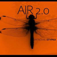 Typograficzna reklama wydarzenia "AIR 2.0 Bartłomiej Stypka"