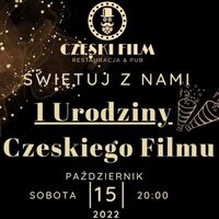 Grafika promująca Urodziny Czeskiego Filmu