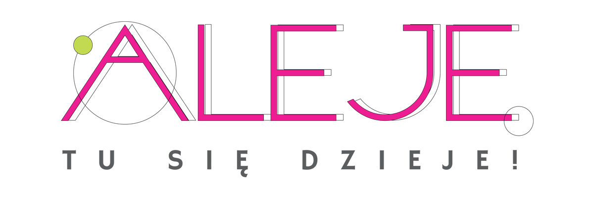 Logo projektu "Aleje - tu się dzieje!":