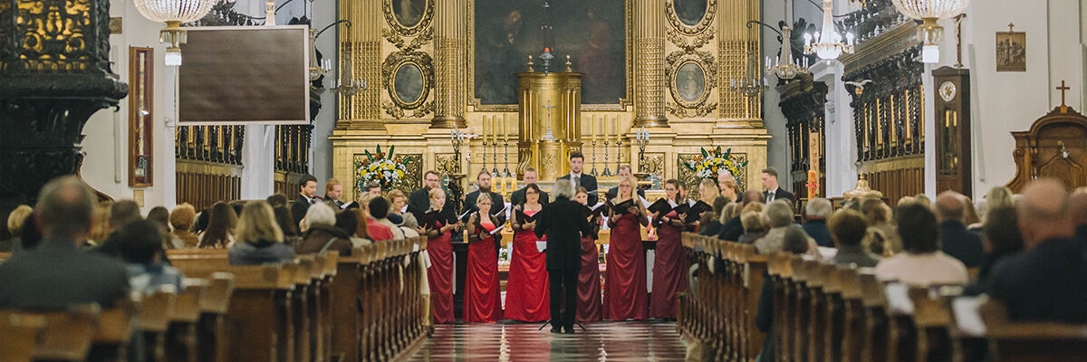Chór Filharmonii Częstochowskiej Collegium Cantorum koncertuje w kościel